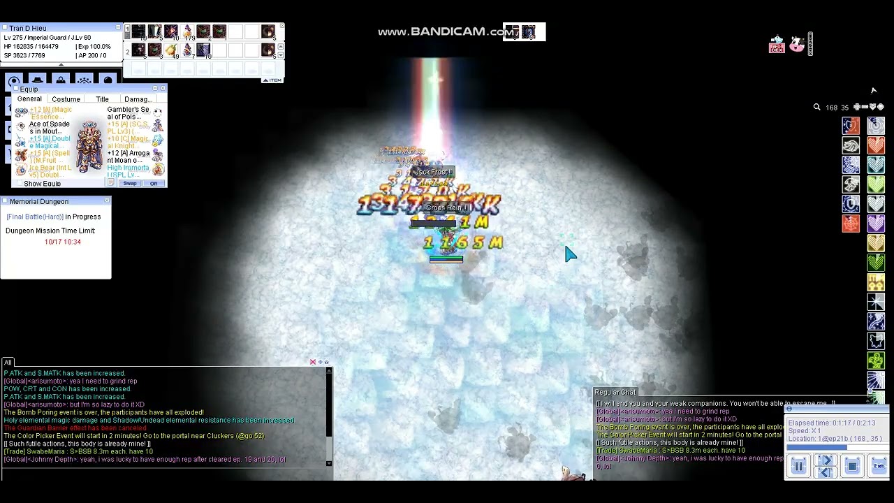 (MuhRo) Imperial Guard Magic build vs Final Battle (Hard and Normal Mode)