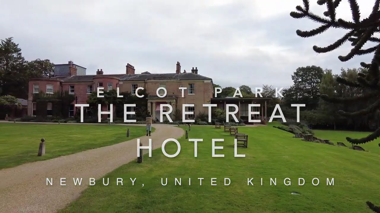 [4k] Hotel walking tour - The Retreat at Elcot Park - English countryside