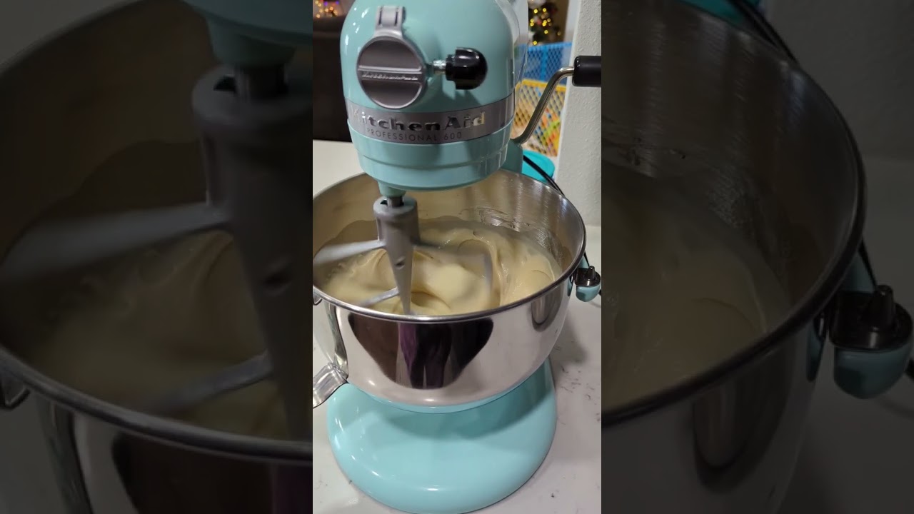 Впервые готовлю ванильный торт с помощью миксера KitchenAid Pro 600!!!