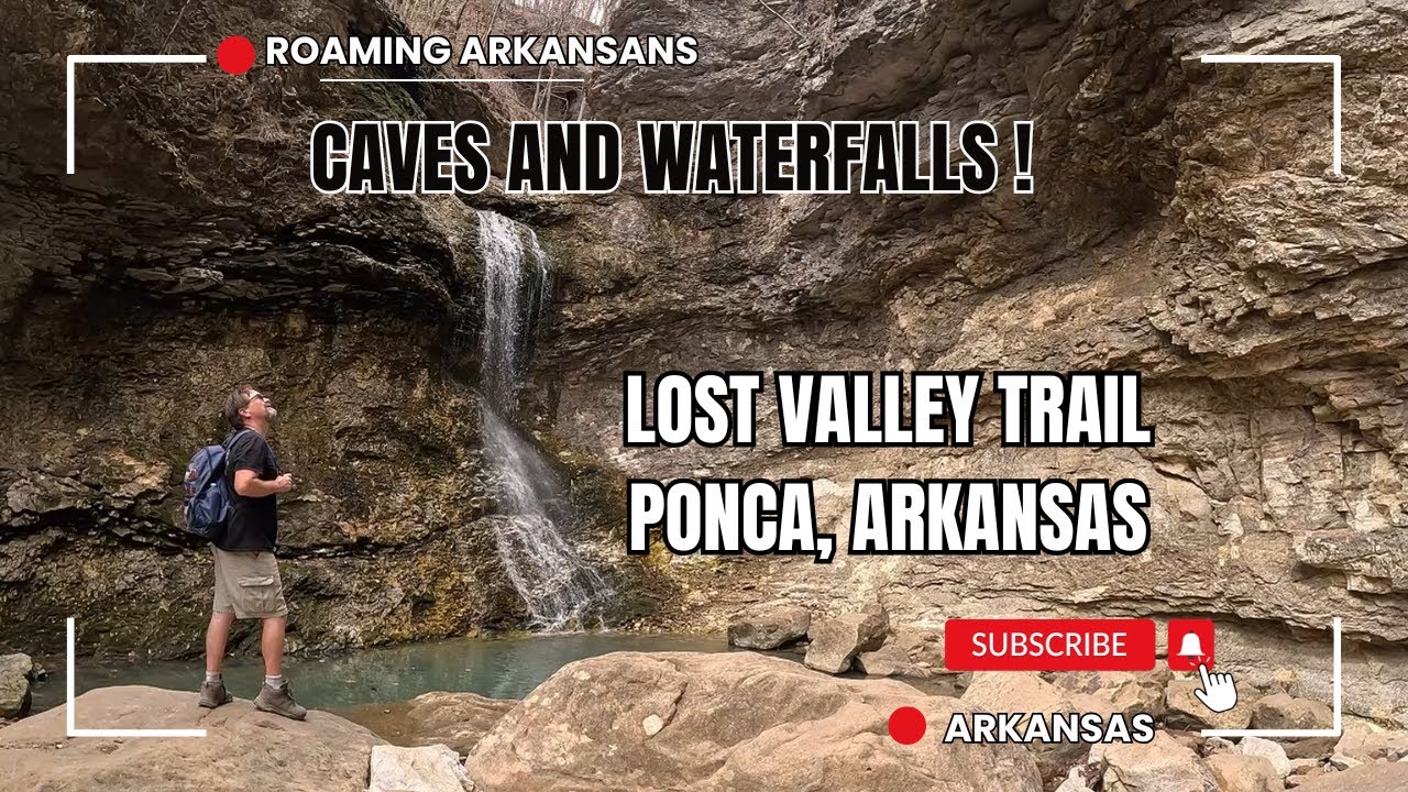 One of Arkansas' most popular hiking trails! - Lost Valley Trail | Ponca, Arkansas