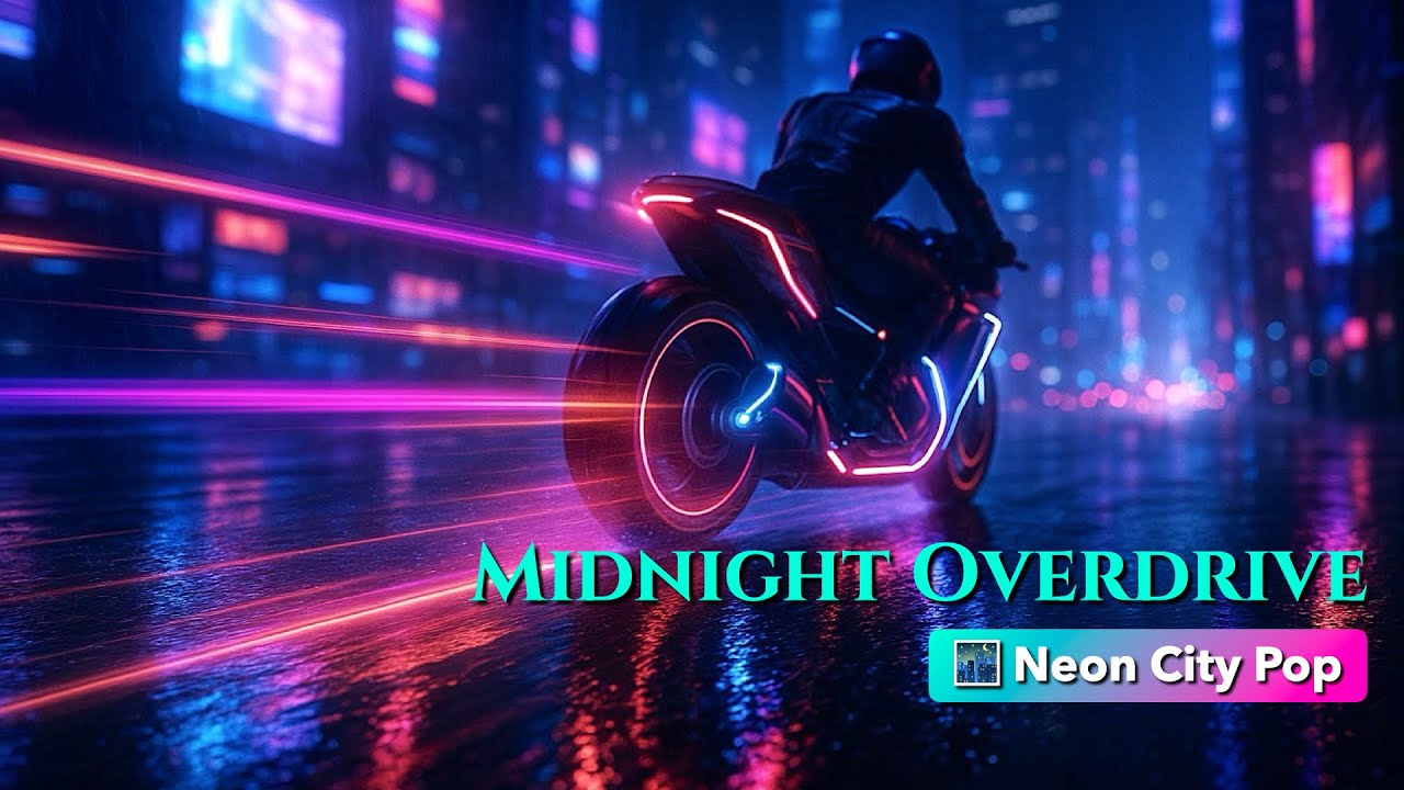 午夜的疾駛｜霓虹夢幻 x 抒情慢搖｜Midnight Overdrive｜Dreamy Synth-Pop Ballad