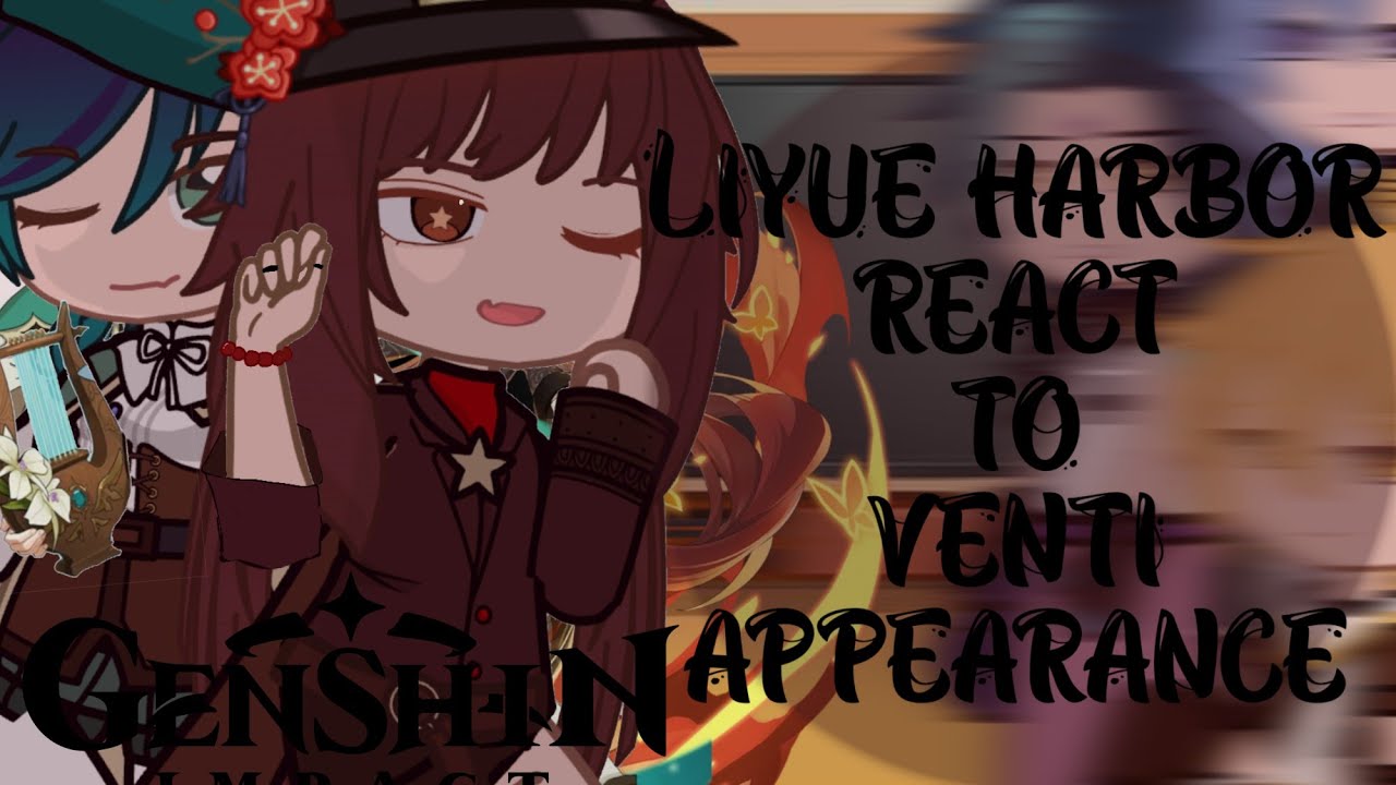 Liyue harbor react to Venti || Lantern rite || Genshin impact react