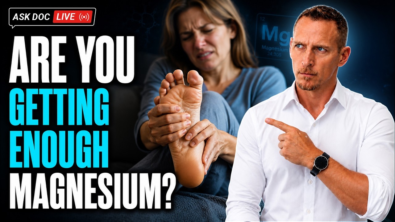 Does Magnesium Reduce Cramps?  Can it help with sleep?