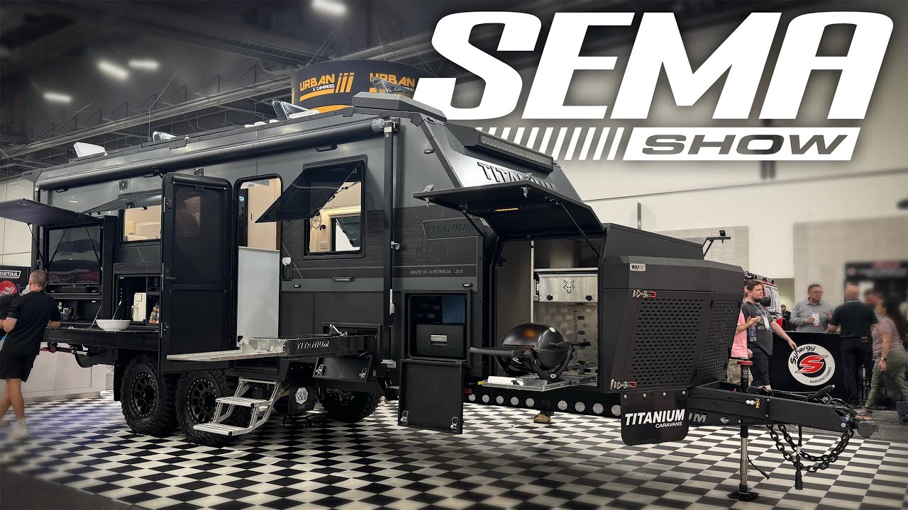 SEMA 2025 - Best of Trailers, Insane Aussie Caravans, and Camper Accessories