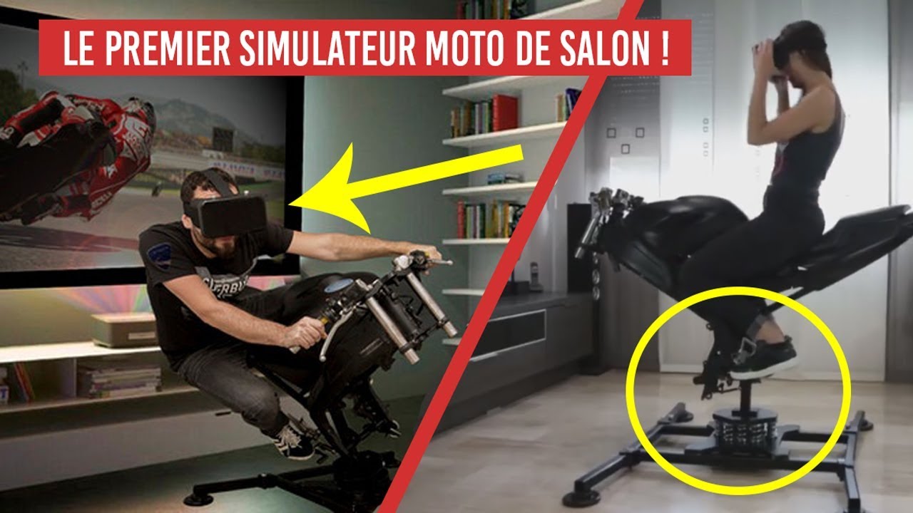 🏍 🏁 LeanGP, le premier simulateur moto de salon pour PS4, XBOX ONE ET PC 😯