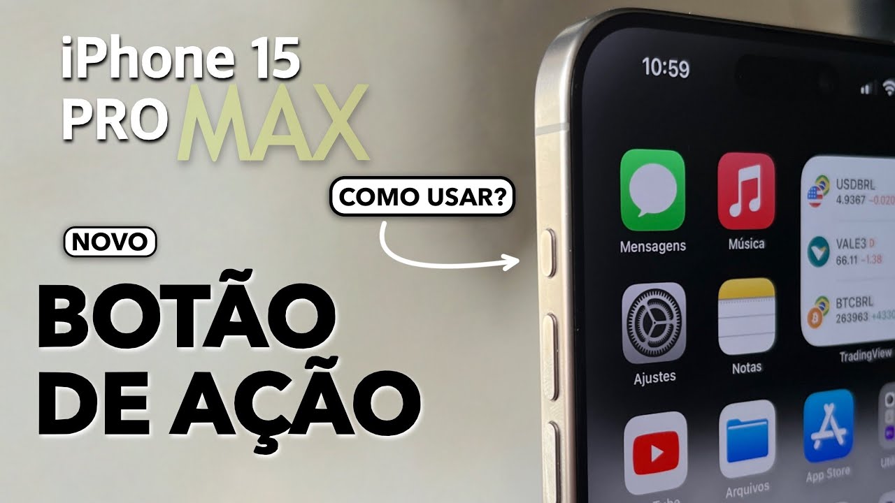 9 Fun&ccedil;&otilde;es Incriveis do Novo Bot&atilde;o de A&ccedil;&atilde;o do iPhone 15 PRO / MAX 🤩