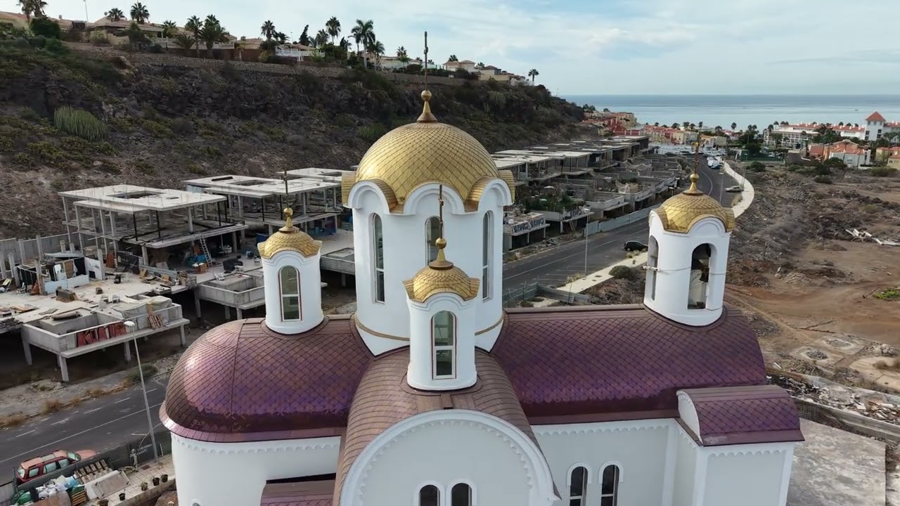 Watch This Beautiful Church From Above In 4K With No Name #mini5pro #church #churches