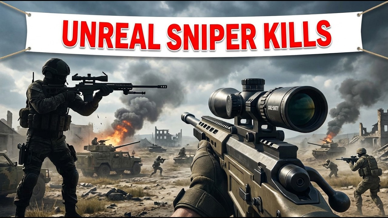 Epic Sniping Moments in Call of Duty Warzone