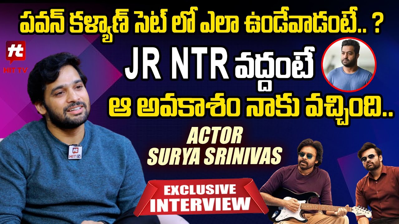Actor Surya Srinivas Exclusive Interview | Bro | Pawan Kalyan | Sai Dharam Tej | @Hittvtelugu