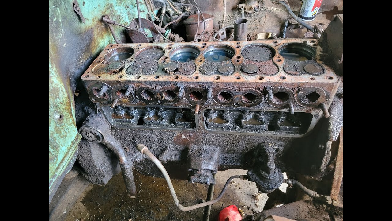 Getting stated on the bottom end and preparing to pull the motor