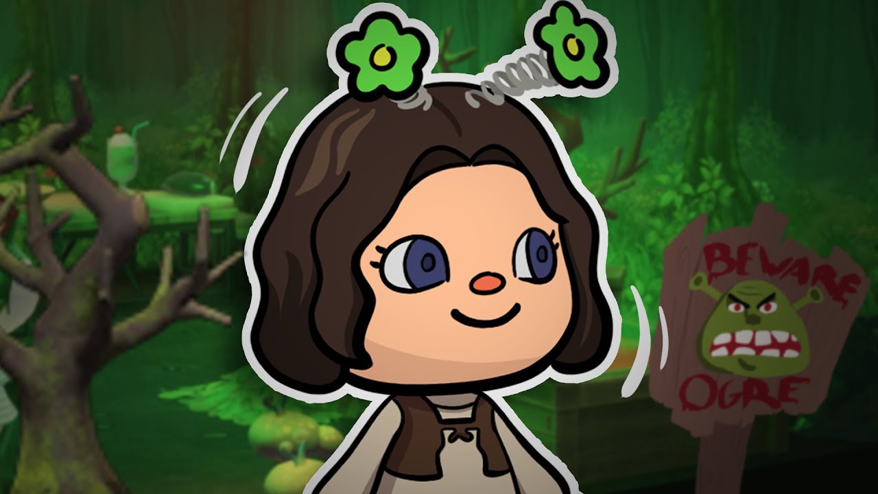 Проектирование ресторана Шрека в Animal Crossing