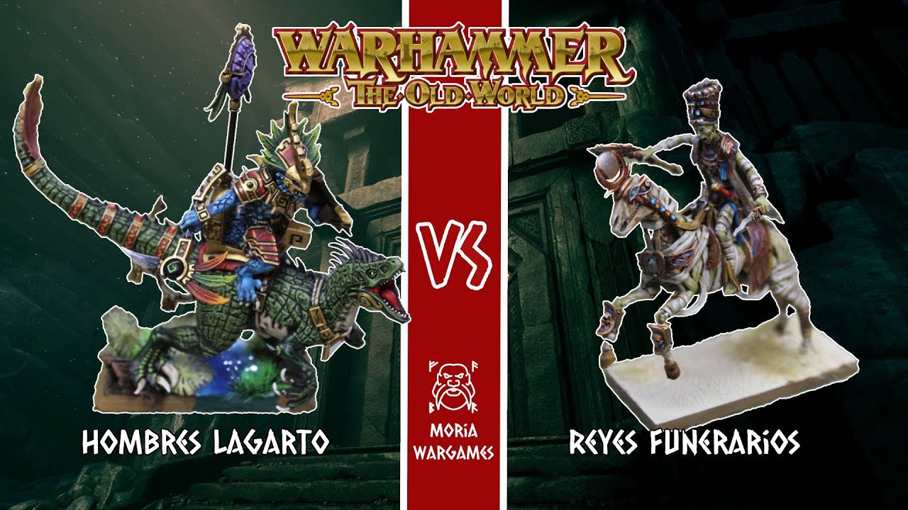 Hombres Lagarto vs Reyes Funerarios | The Old World | 2000p Open Battle