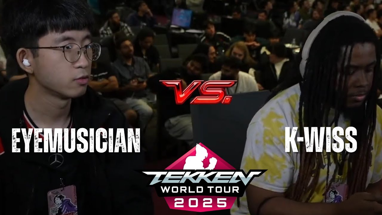 Eyemusician(Yoshimitsu) vs K-wiss(Hwoarang) TWT 2025 - BAM 15