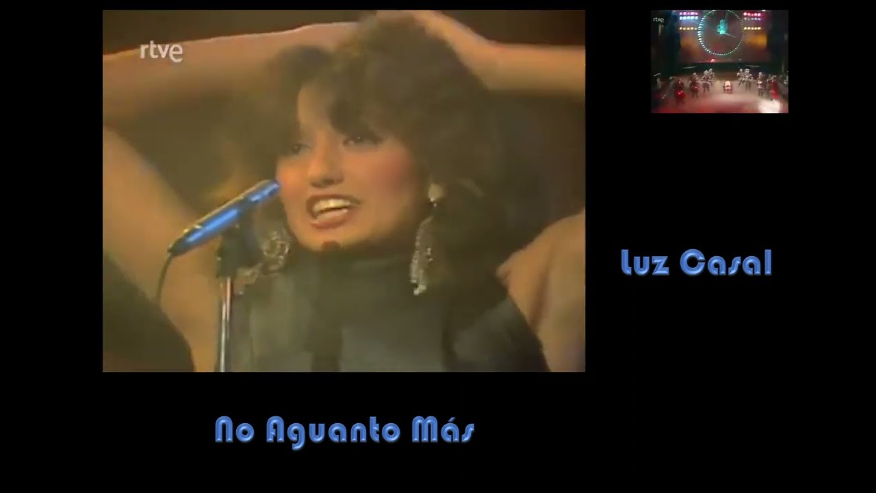 No Aguanto Más/Luz Casal 1982