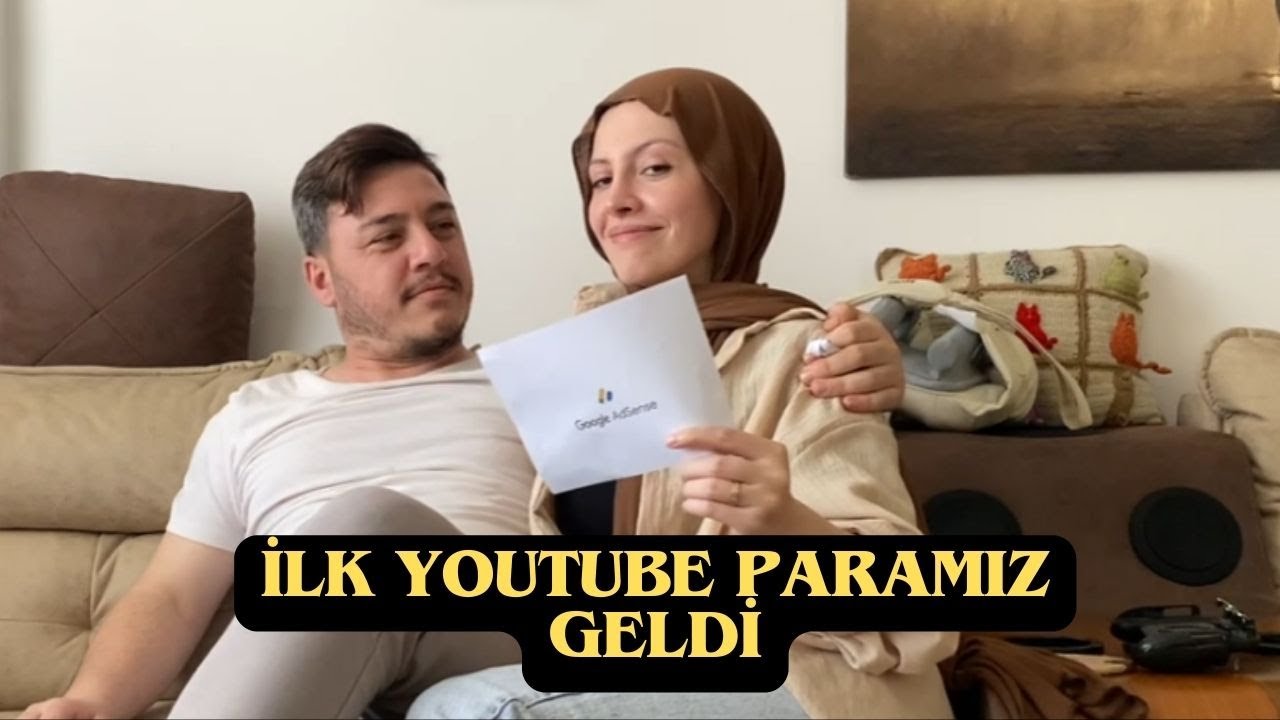VLOG || İLK YOUTUBE PARAMIZI KAZANDIK