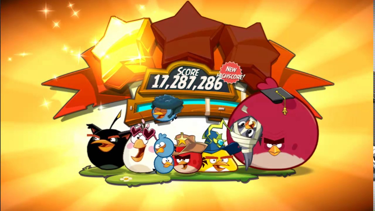 Angry Birds 2 Levels 321 - 360 Cobalt Plateaus Fluttering Heights (No spells)