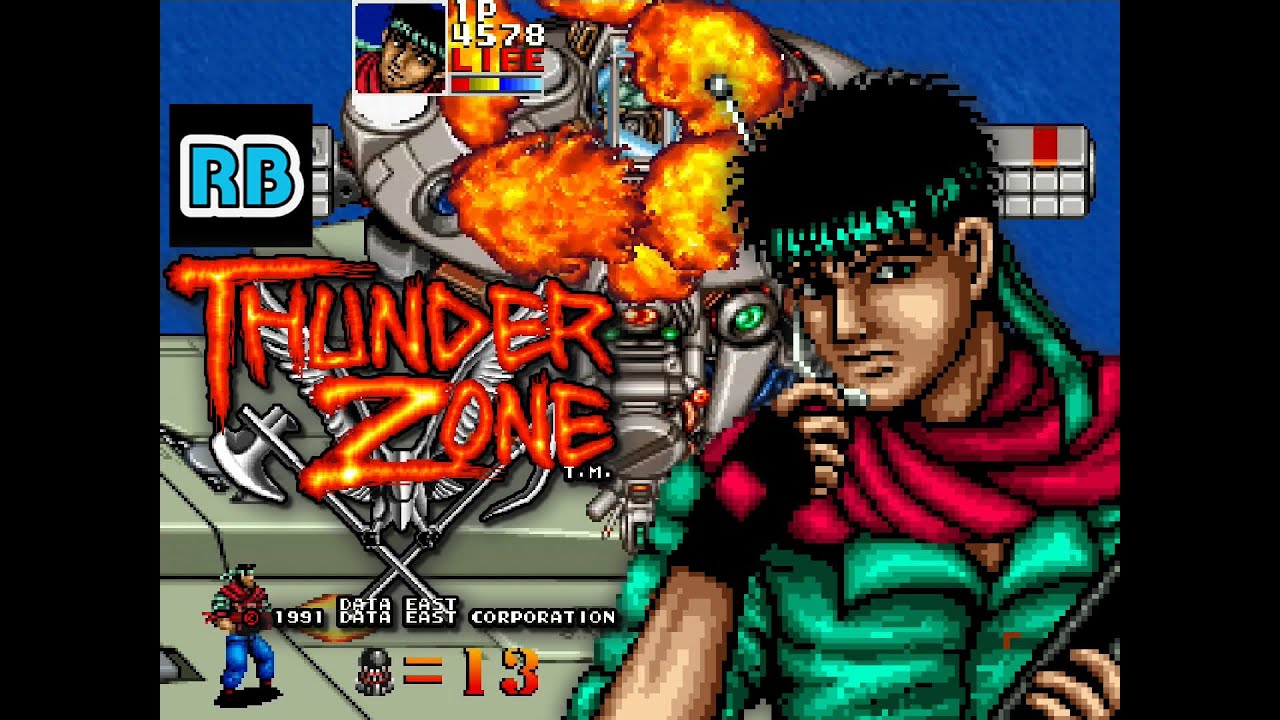 1991 [60fps] Thunder Zone (World) Spider Hardest ALL