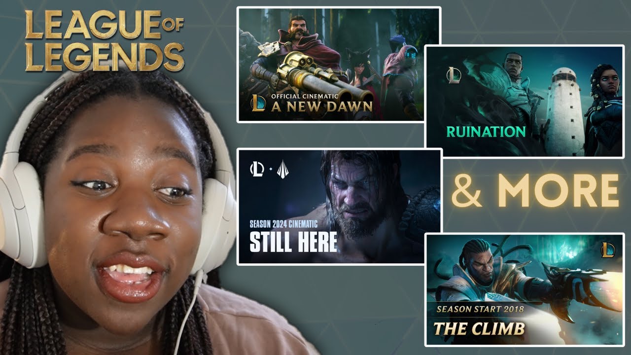 ARCANE FAN Reacts to League of Legends Cinematics Compilation!