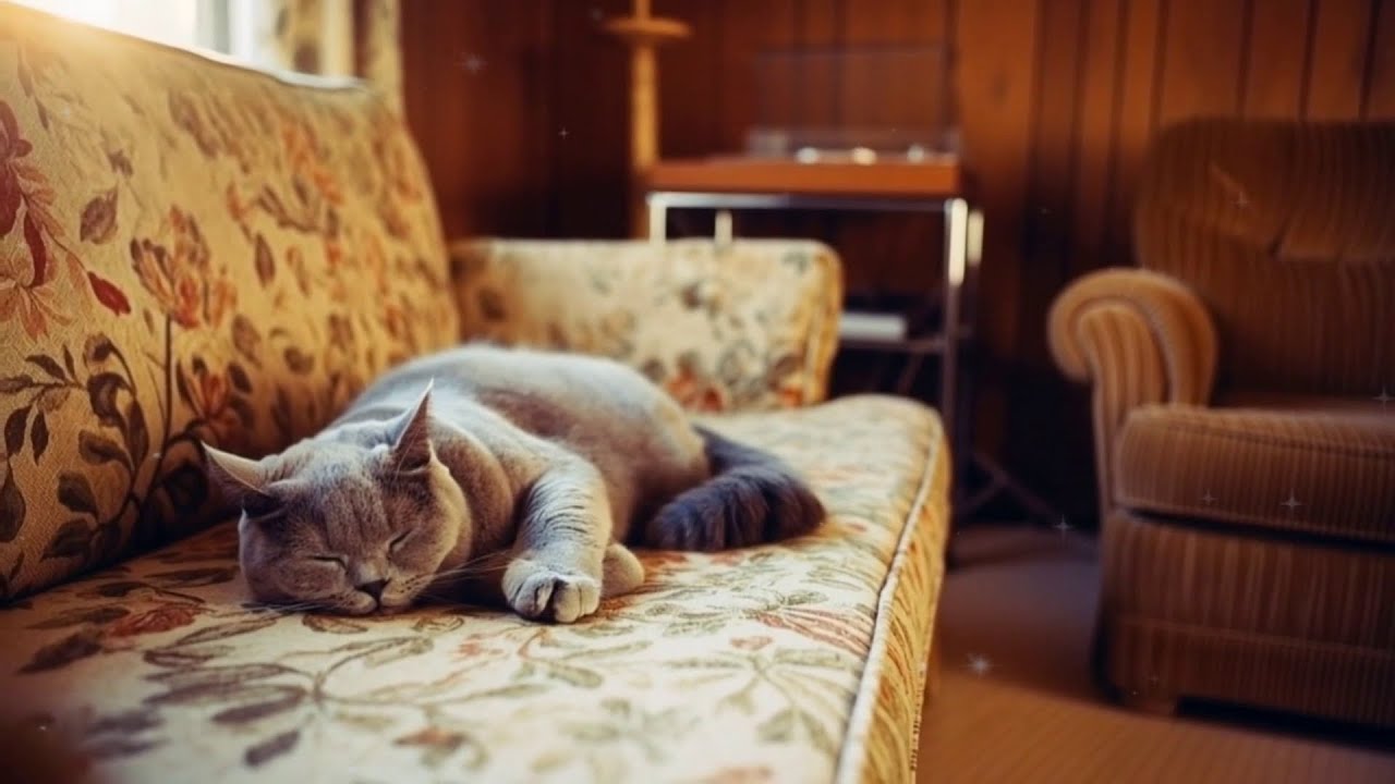 The Sleeping Cat | Purring Sounds | Relaxation | Like ASMR
