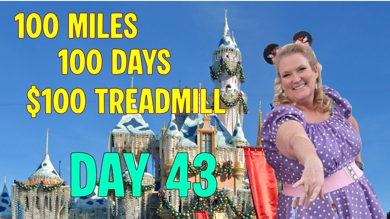 100 Miles, 100 Days, $100 Treadmill Day 43