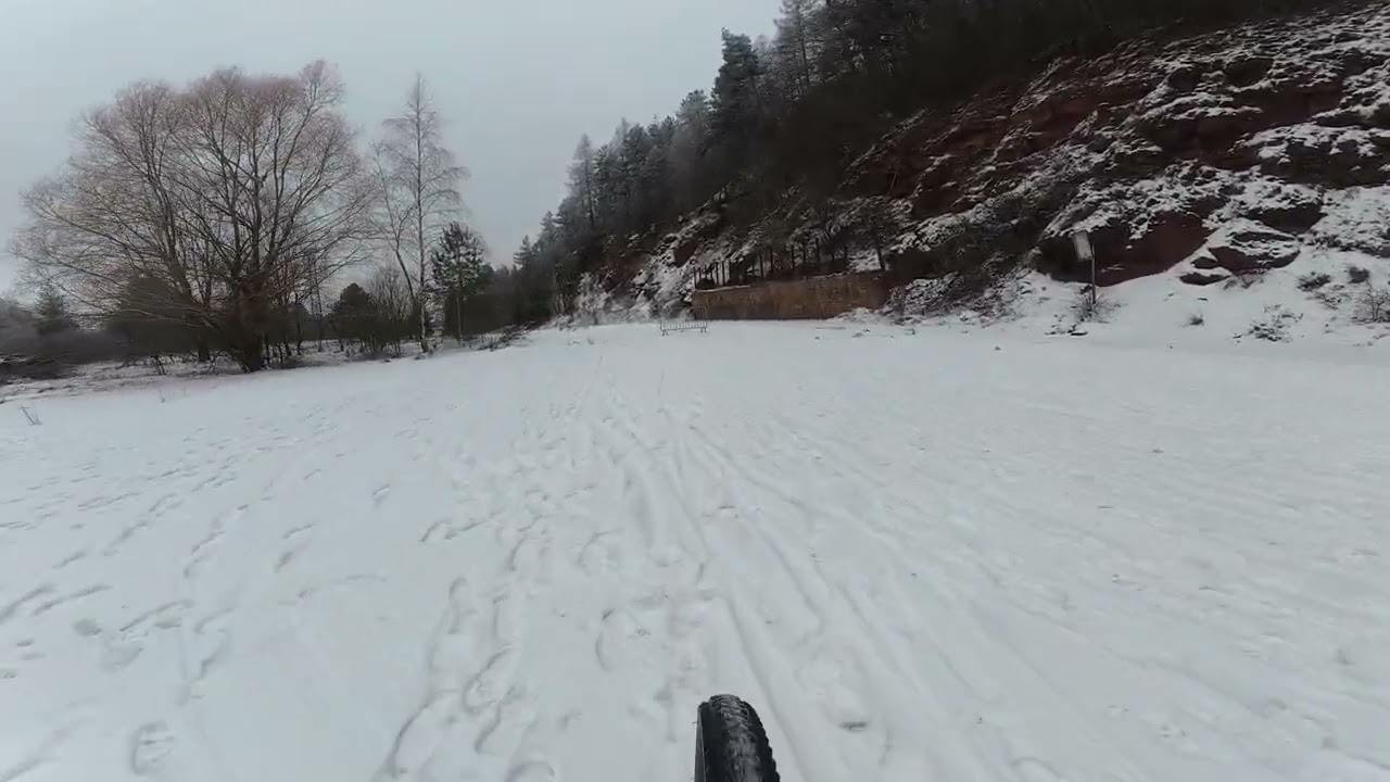 ##vtt #mtb #winter #snow 