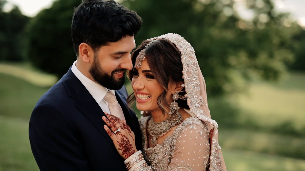 London Nikah Wedding Film // Sahar & Faizan // Botleys Mansion Wedding Chertsey, Surrey, UK