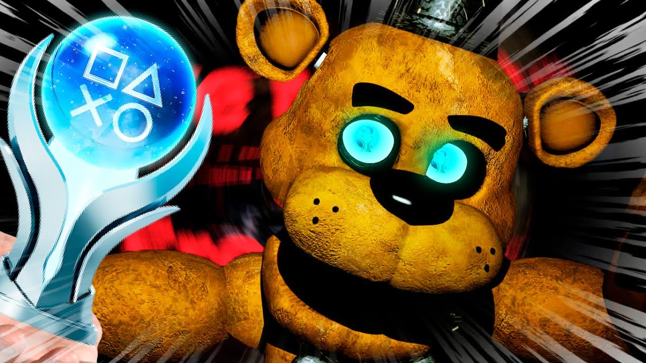 EU PLATINEI O JOGO LENDARIO DE TERROR - FIVE NIGHTS AT FREDDYS 1