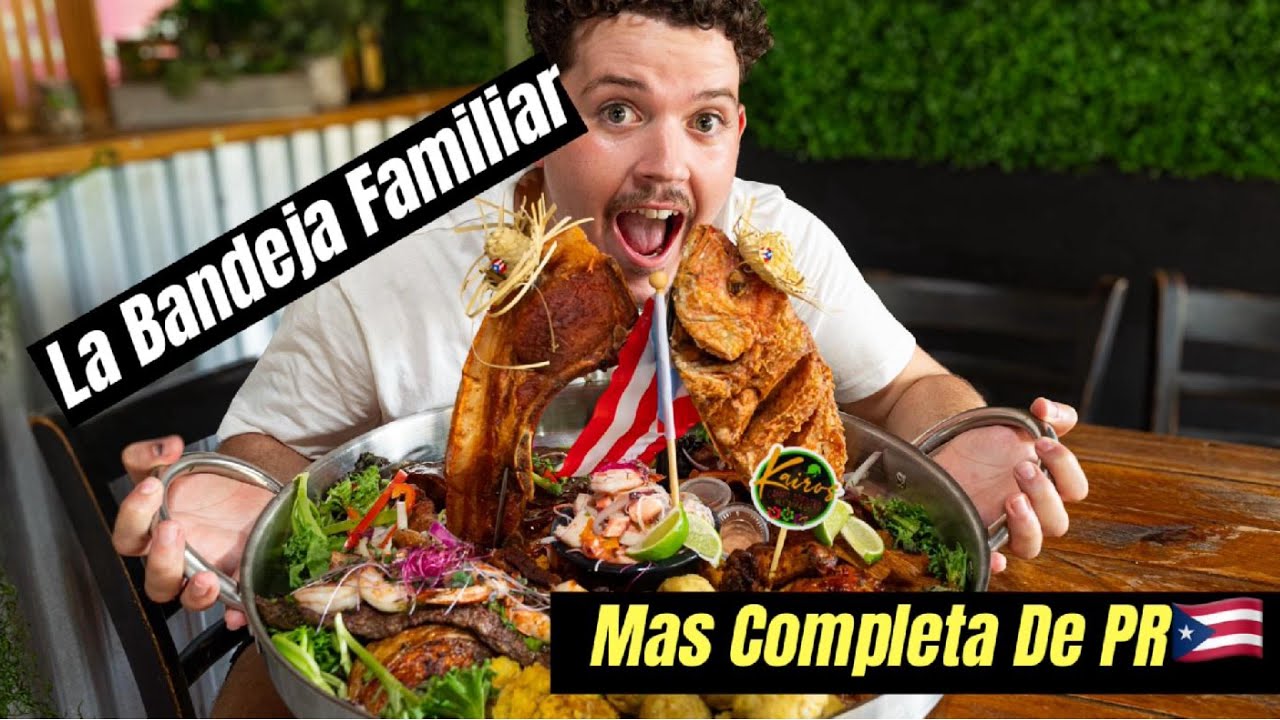 La Bandeja Familiar Mas Completa de PR, Kairos Campo Adentro Rest. Florida🇵🇷
