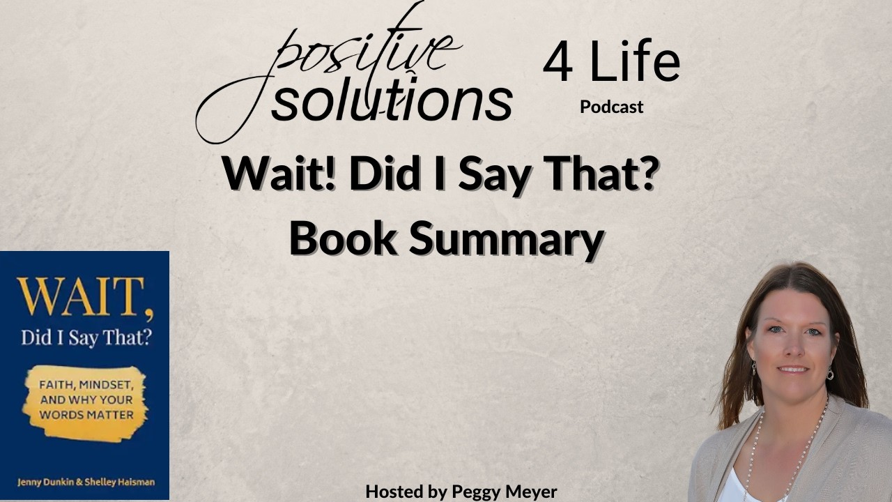 Wait, Did I Say That? by Jenny Dunkin & Shelley Haisman--Book Summary