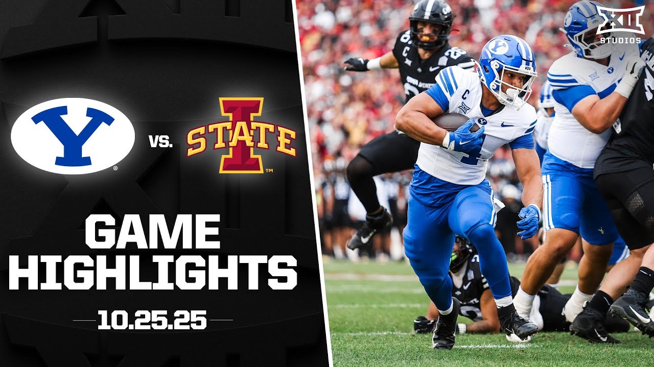 #11 BYU vs. Iowa State Game Highlights | 2025 Big 12 Football