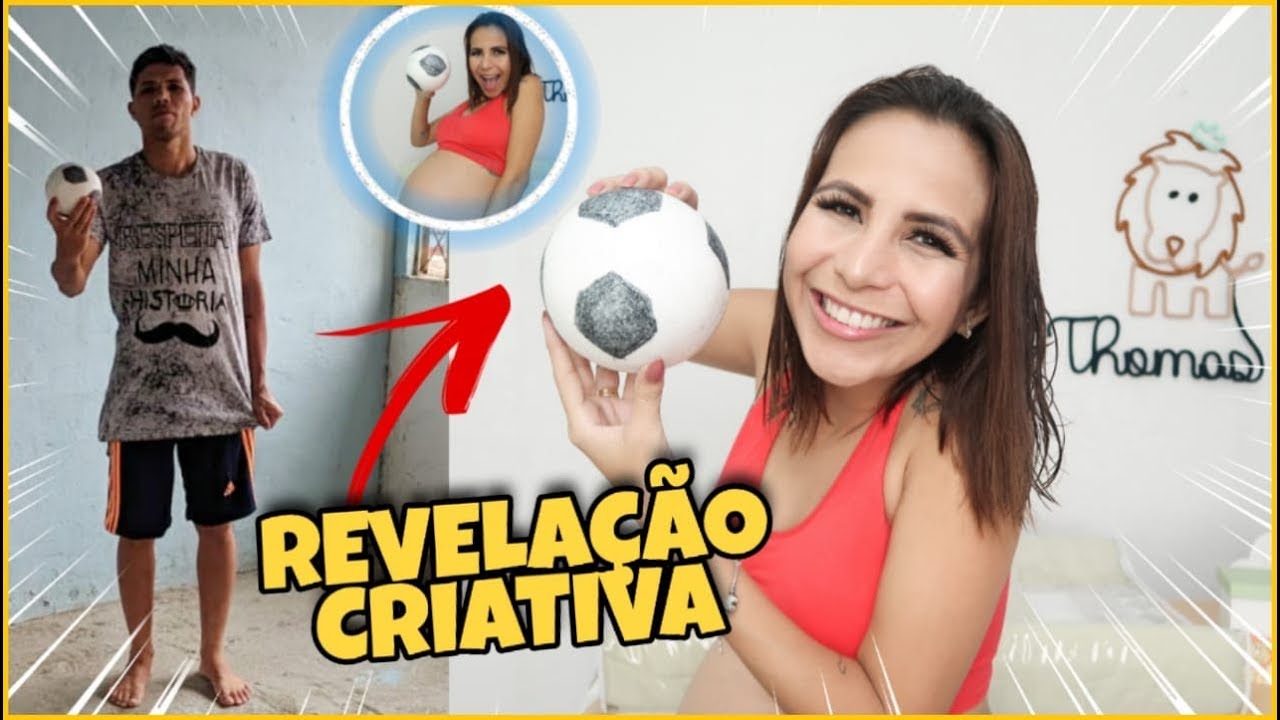 BOLA DE FUTEBOL PARA CHÁ REVELAÇÃO *fácil*