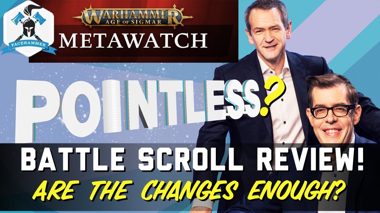 NEW AOS BATTLESCROLL - REACTION -  Big point adjustments but do they matter? New Kruelboyz meta?!