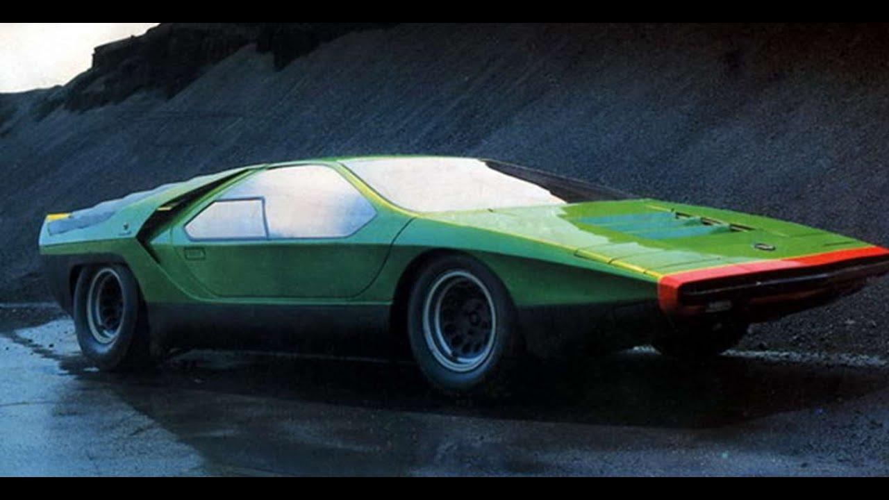 #2598. Alfa-romeo carabo 1968 (Prototype Car)