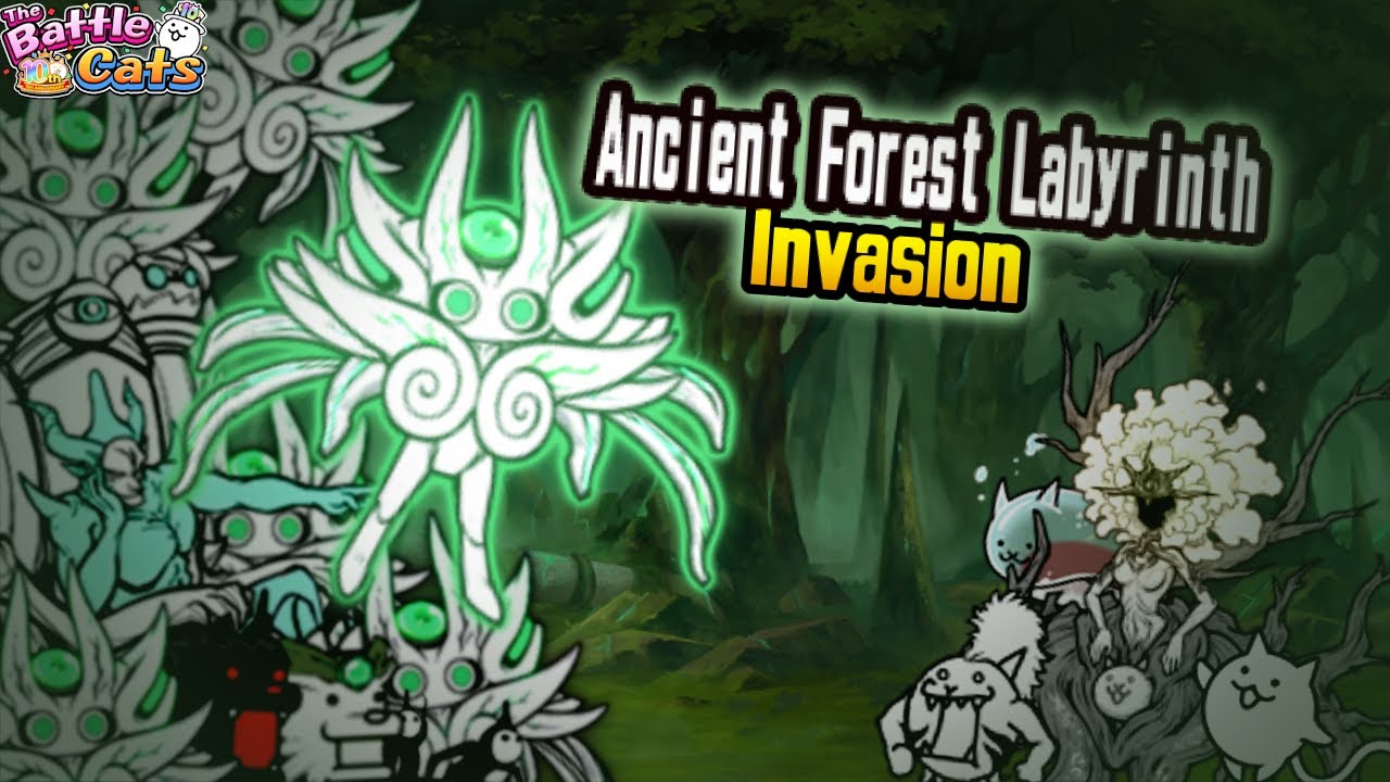 The Battle Cats - Ancient Forest Labyrinth Invasion