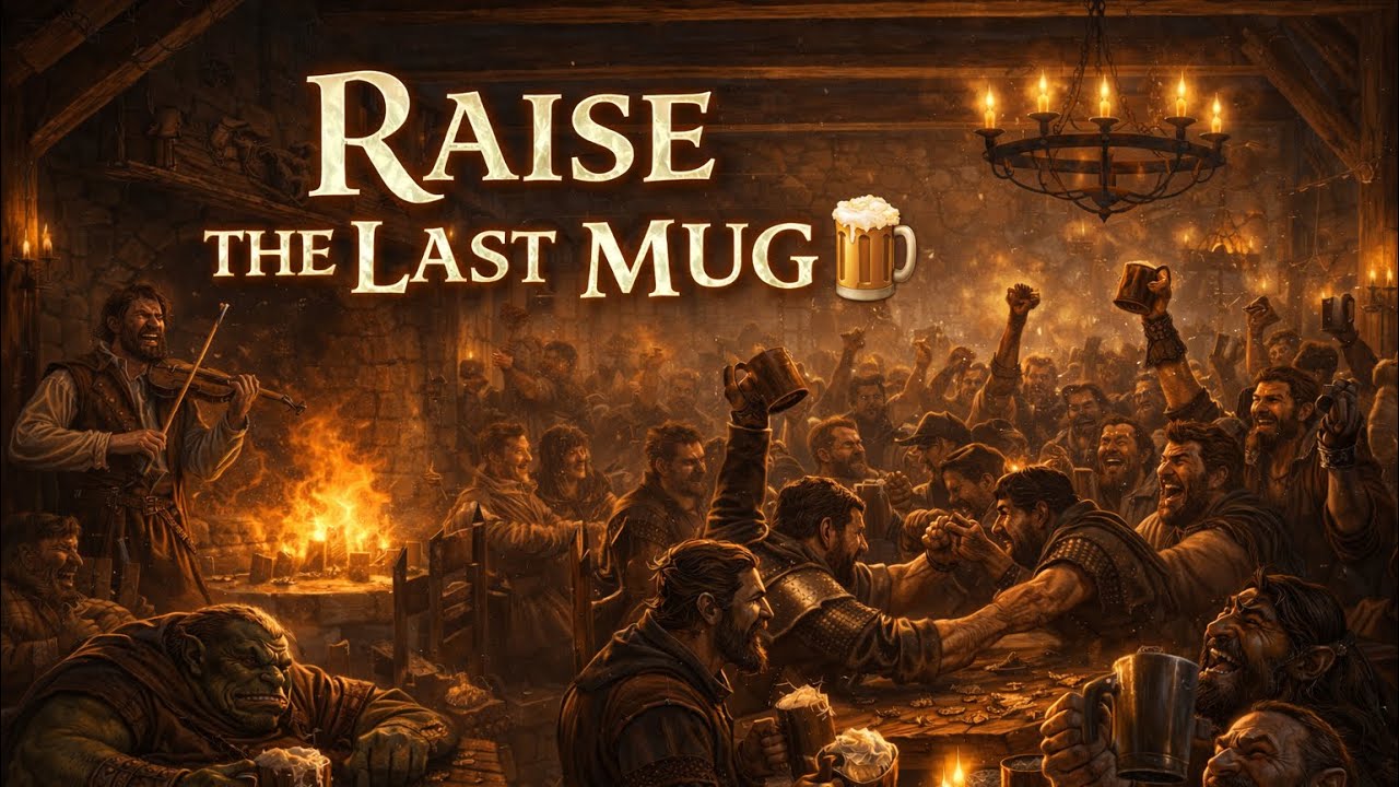 EP38: Raise the Last Mug 🍺 | Drunken Medieval Tavern Song