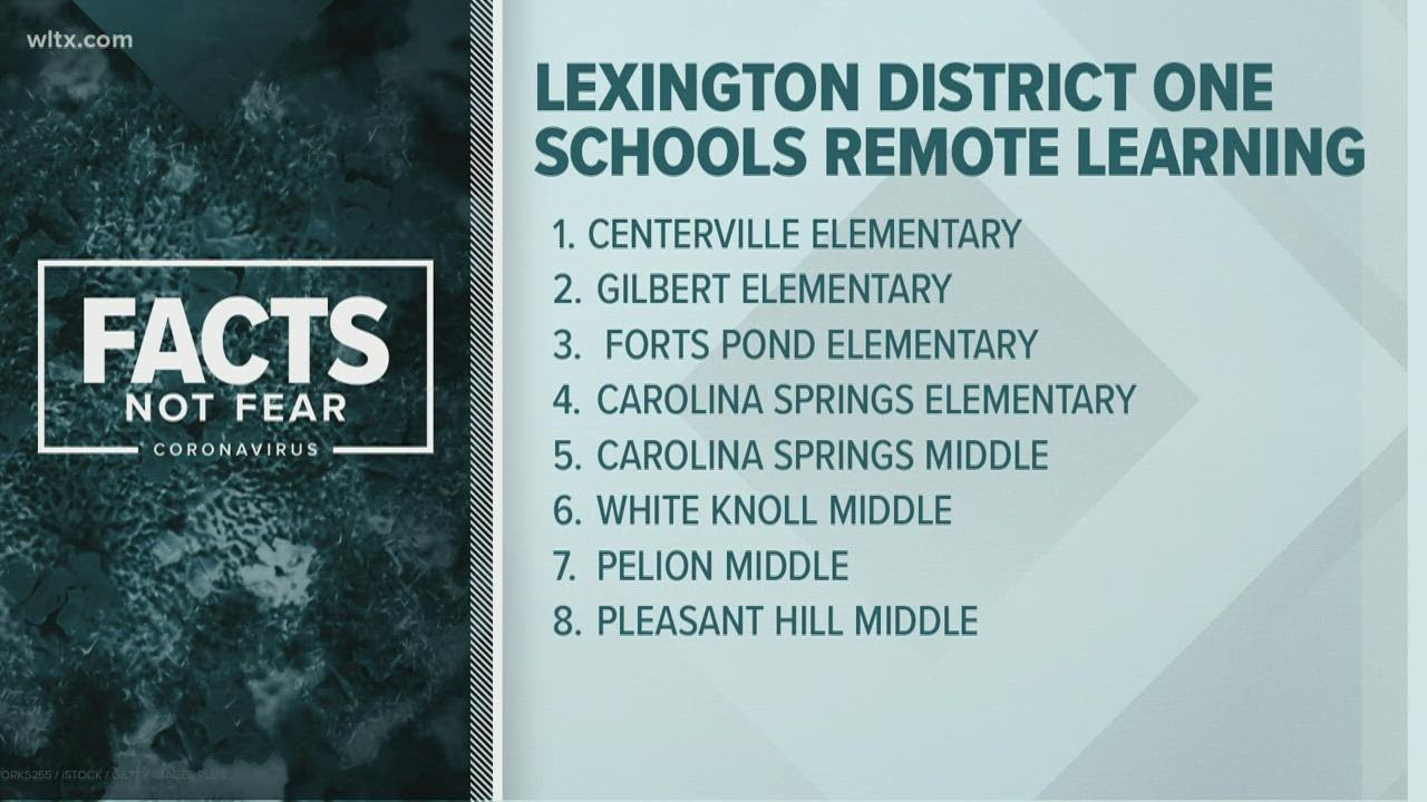 Lexington One now has 8 schools in remote learning