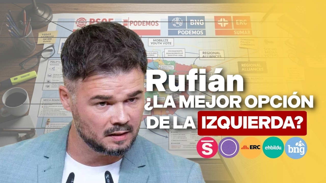 ¿Es RUFIÁN la mejor opción para que la IZQUIERDA gane? - Análisis Encuesta Política