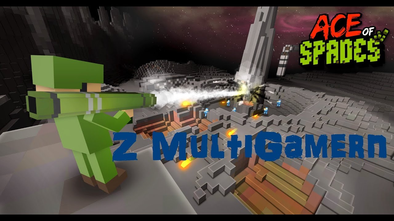 Ace Of Spades ~ Prezentacja gry - Niby Minecraft, a nie Minecraft