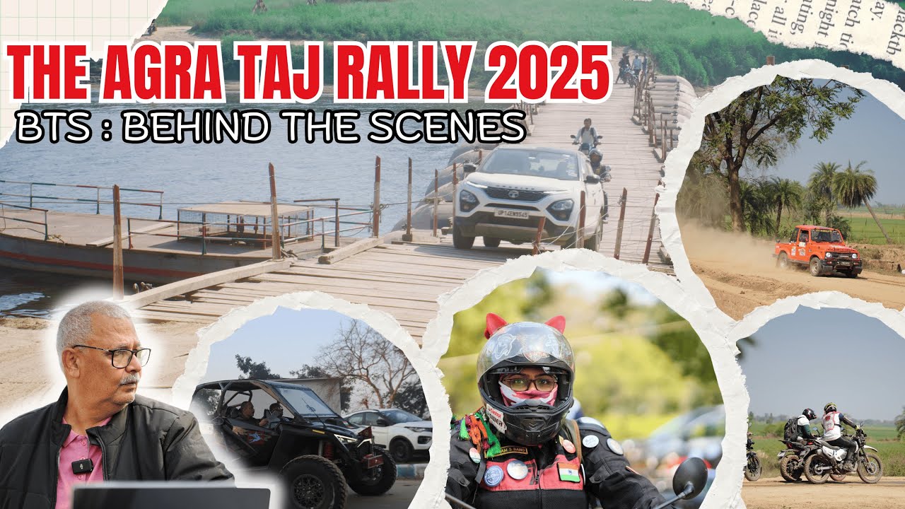 The Agra Taj Rally 2025 | BTS: Behind The Rally Scene