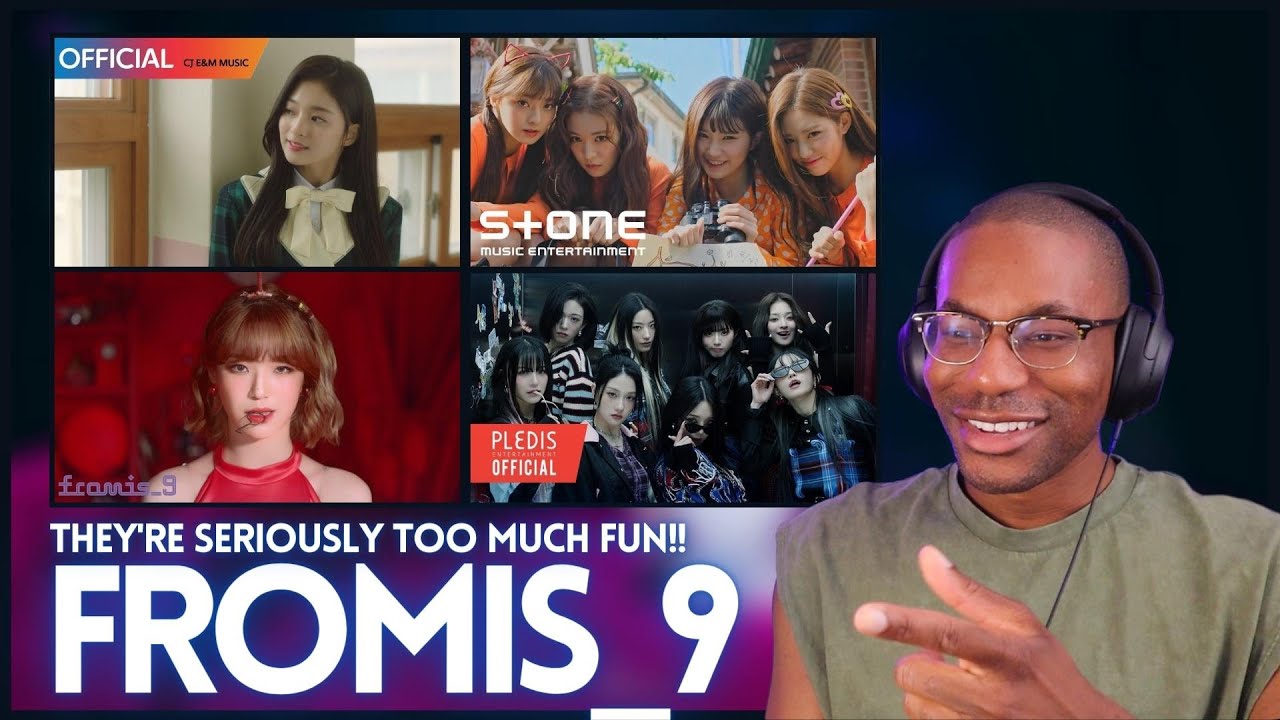 fromis_9 | 'To Heart', 'DKDK', 'Love Bomb', '#menow' MV's REACTION | They're seriously too much fun!