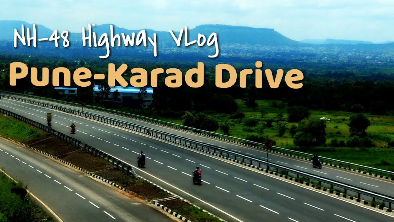 Pune Bangalore Highway Driving VLog | Pune-Satara-Karad Drive | Highways in India