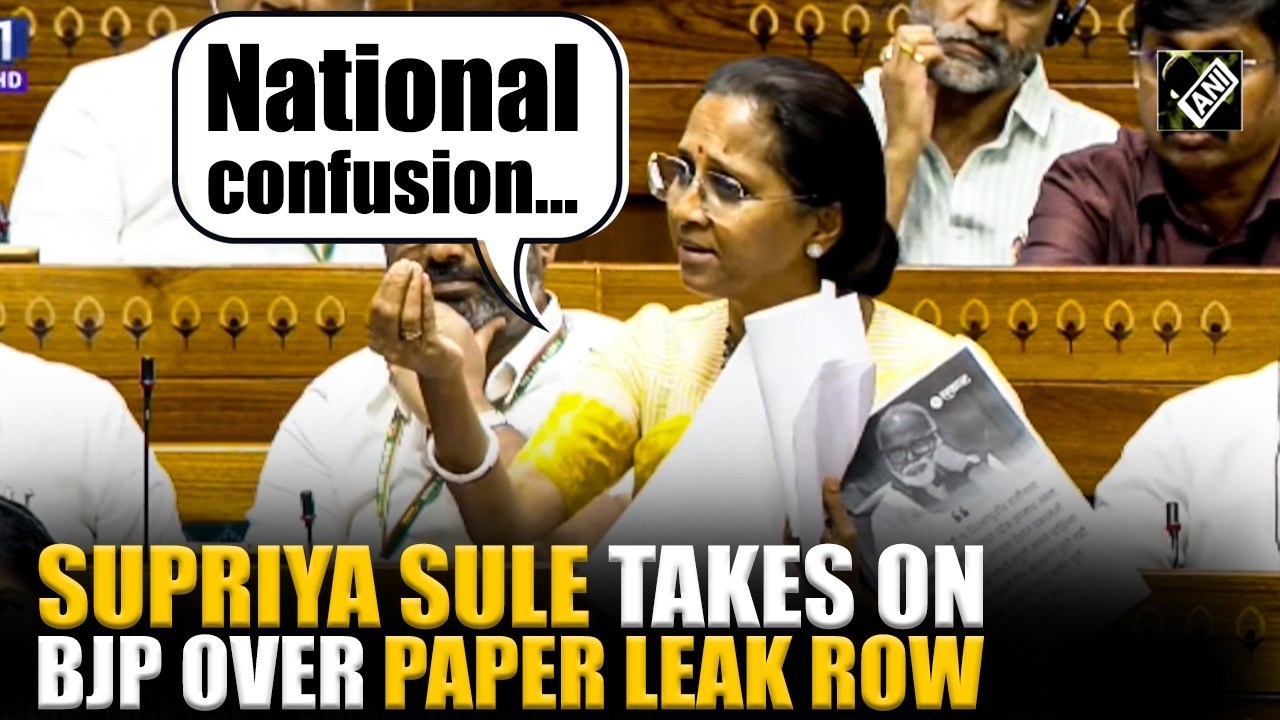&ldquo;National confusion, institutional chaos&hellip;&rdquo;, Supriya Sule on anti-paper leak bill | NEET | Gen Z