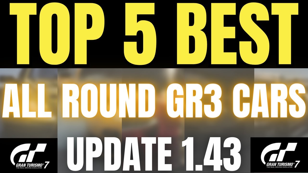 GT7 TOP 5 ЛУЧШИХ универсальных автомобилей GR3 Gran Turismo 7