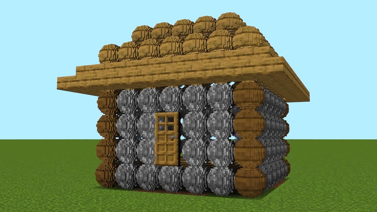 特殊ブロックを使って秘密基地建築バトル【マイクラ】