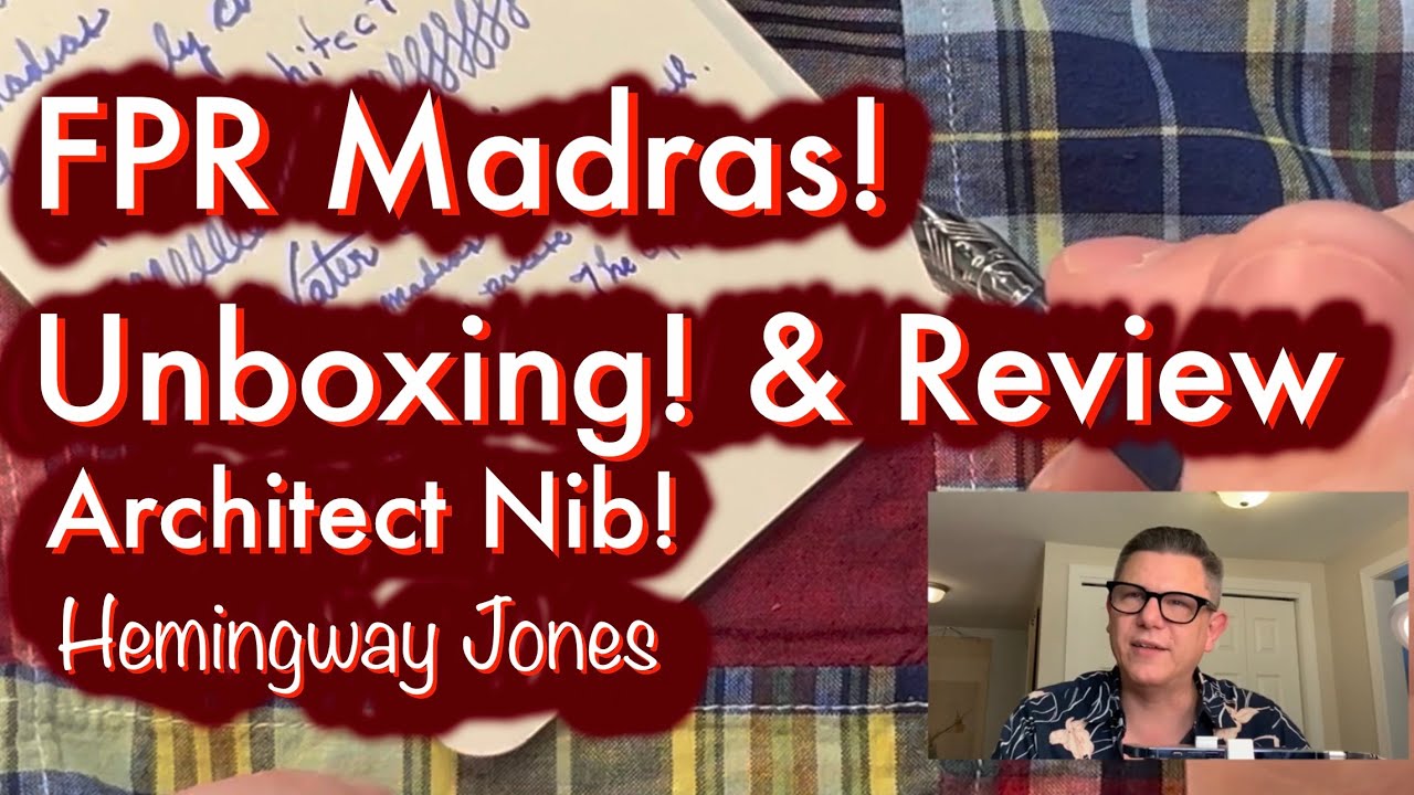 FPR Madras Fountain Pen Unboxing & Review  4K