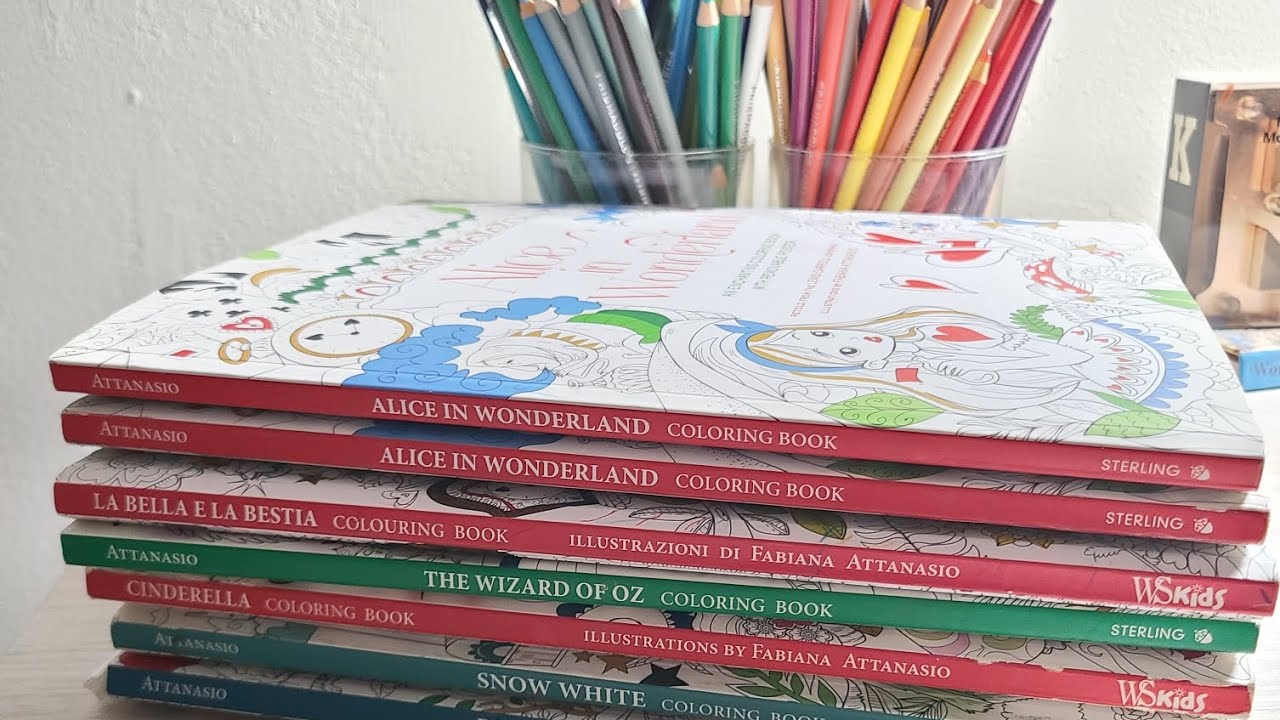 Rank and Rate: Fabiana Attanasio coloring books