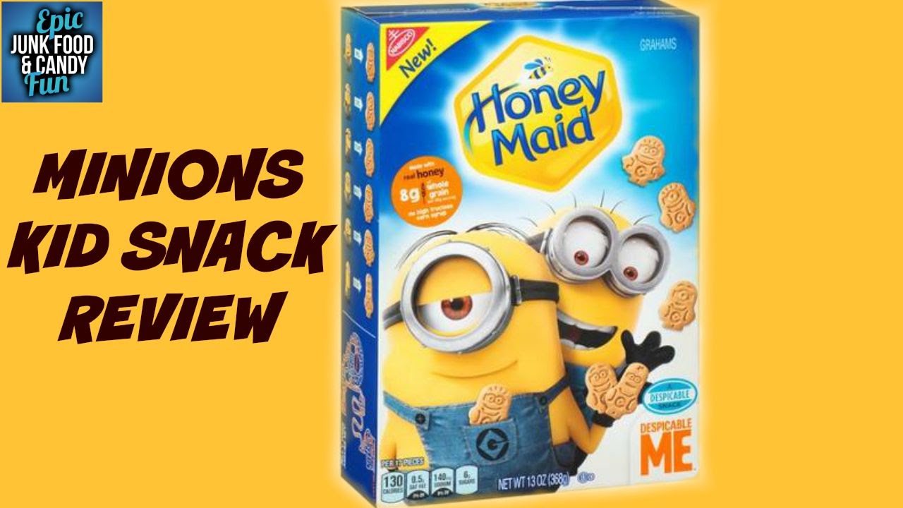 Minions Toys, Minions Graham Crackers, Kid Snack Review