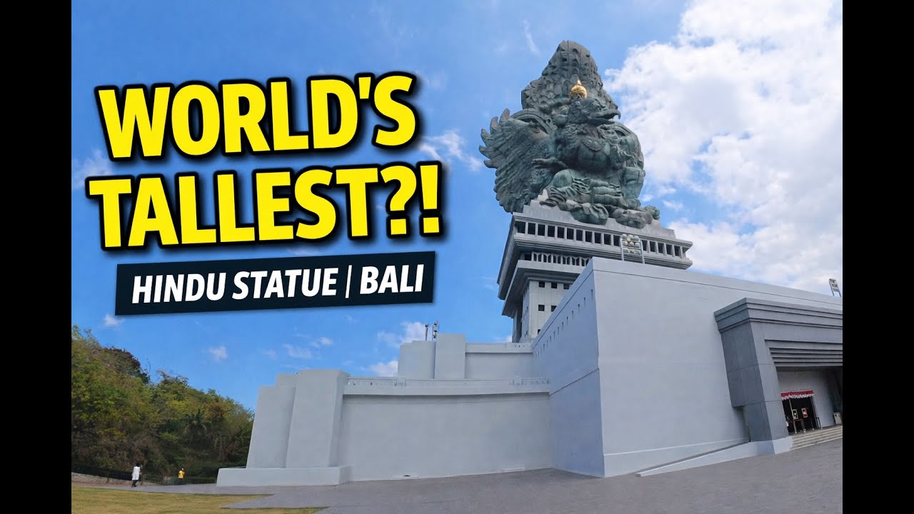 World’s Tallest Hindu Statue? Garuda Wisnu Kencana Bali | Buggy Ride#viral #bali #travelvlog #pov