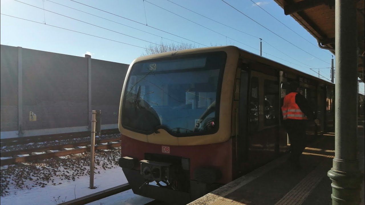S-Bahn Berlin Mitfahrt von Warschauer Straße bis Friedrichshagen in der BR 481 auf der S3