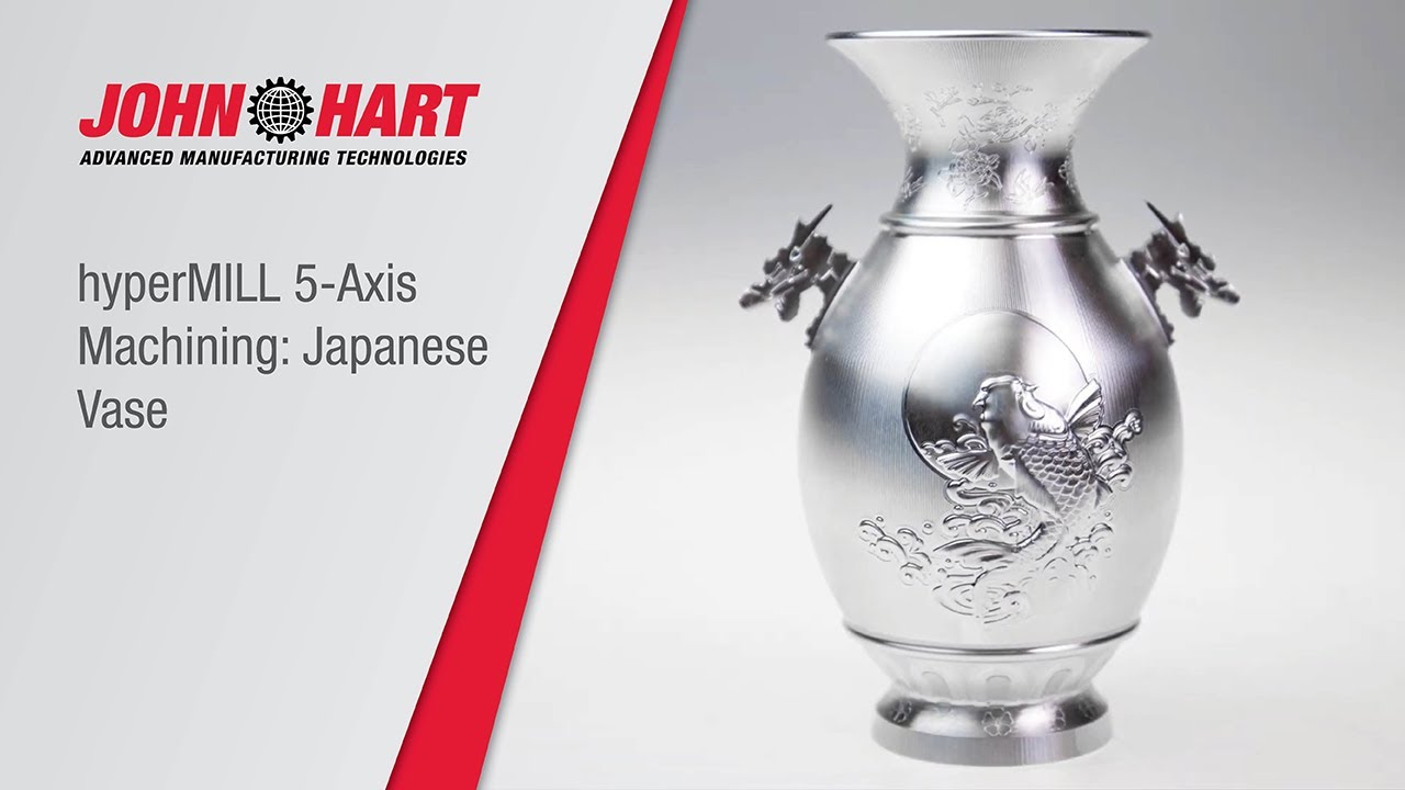 hyperMILL 5-Axis Machining: Japanese Vase